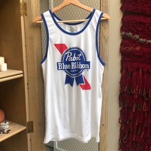 Pabst Blue Riboon Ringer Tank Top